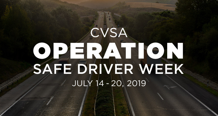 CVSA Operation Safe Driver Week