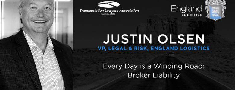 justin olsen speaker transportation lawyers association law institute