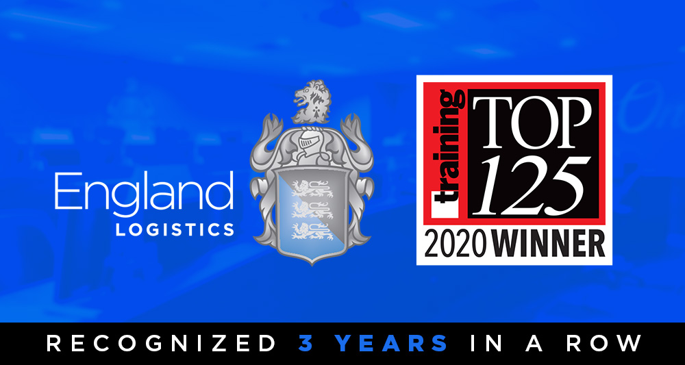England Logistics Recognized as Top 125 Training Companies Worldwide