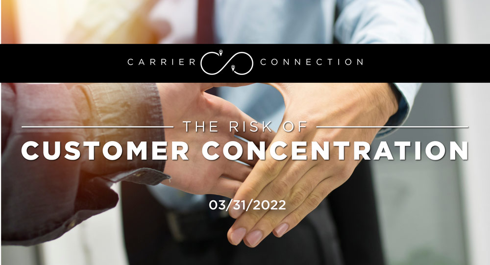 The risk of Customer concentration