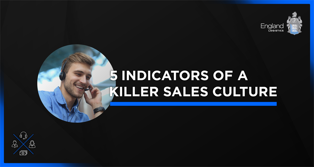 Indicators of a killer Sales Culture