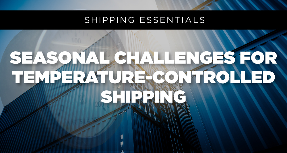From shoppers to shippers, the holiday season is hectic for everyone. It can be challenging for temperature-controlled shipping to keep up.
