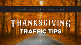 Here are some ways to beat the Thanksgiving traffic and keep you in the holiday spirit even if you are celebrating from the road.