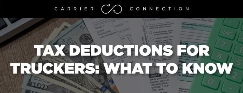 tax deductions for truckers