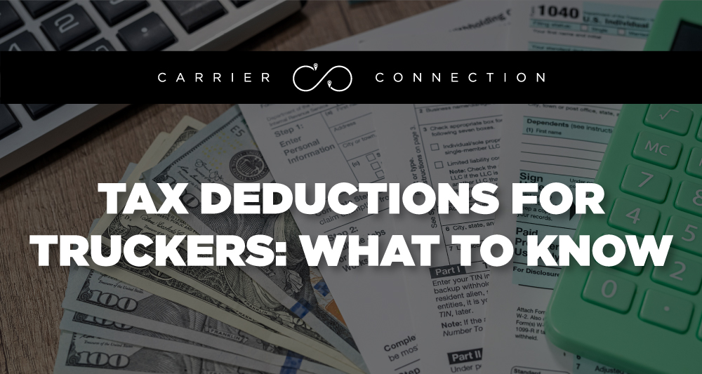 tax deductions for truckers