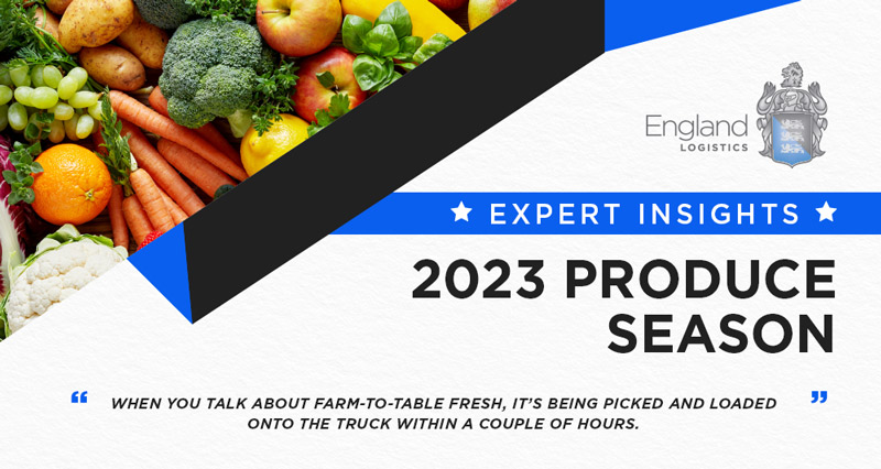 Whether shipping fresh fruits and vegetables or looking for capacity during produce season, it pays to plan ahead.