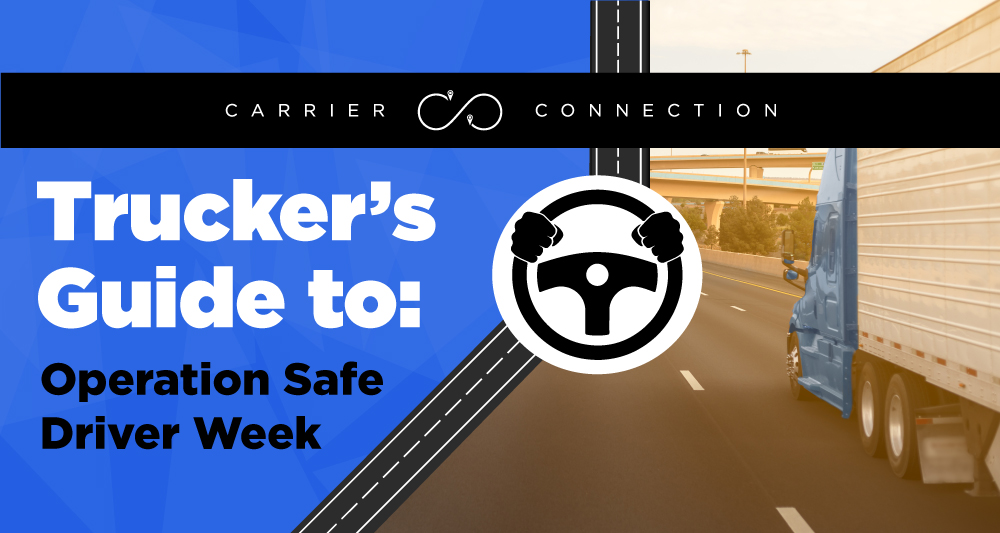 Operation Safe Driver Week will be from July 9-15. The CVSA designates this week to raise awareness for safe-driving habits.