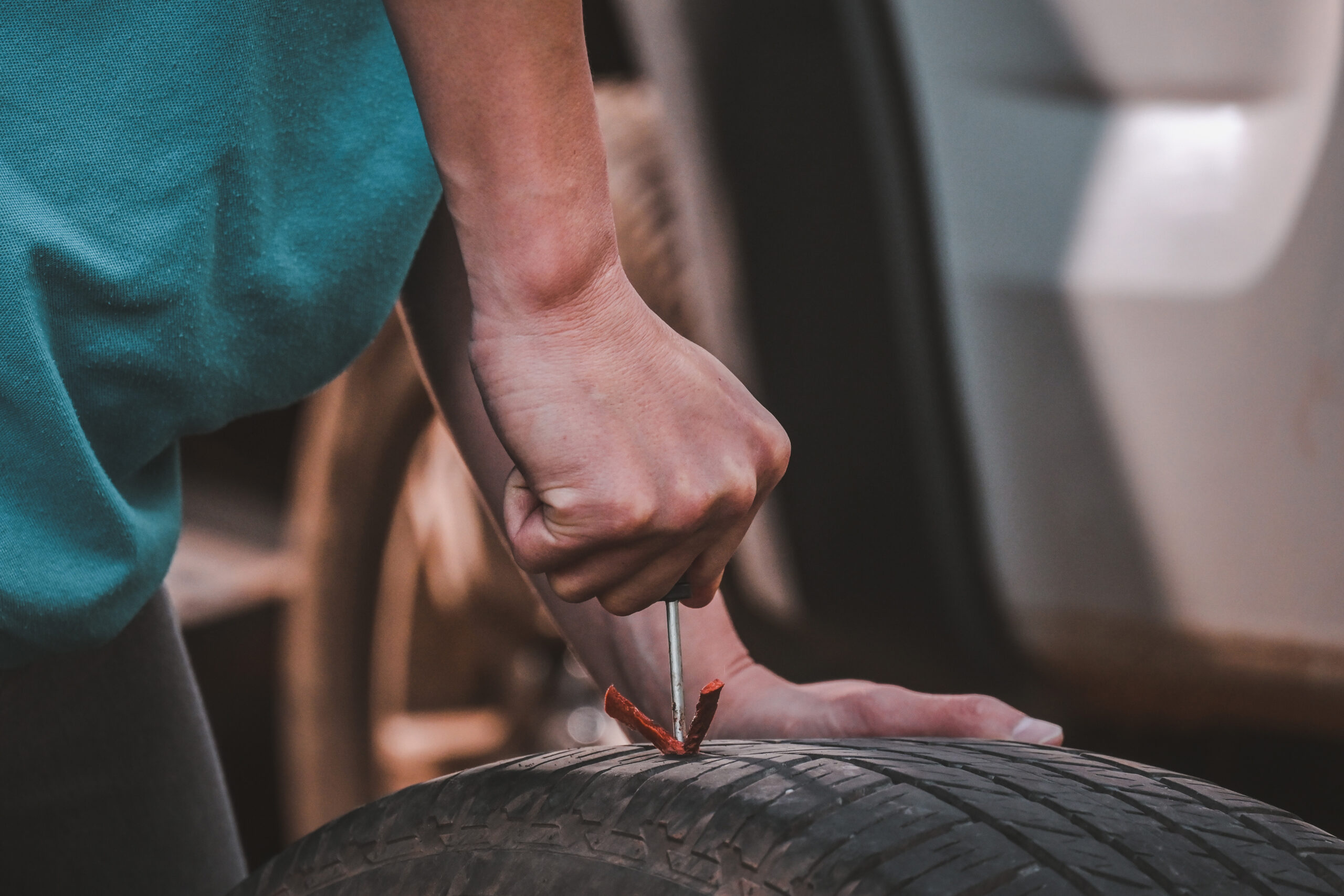 semi truck tire repair