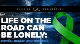 mental health and trucking