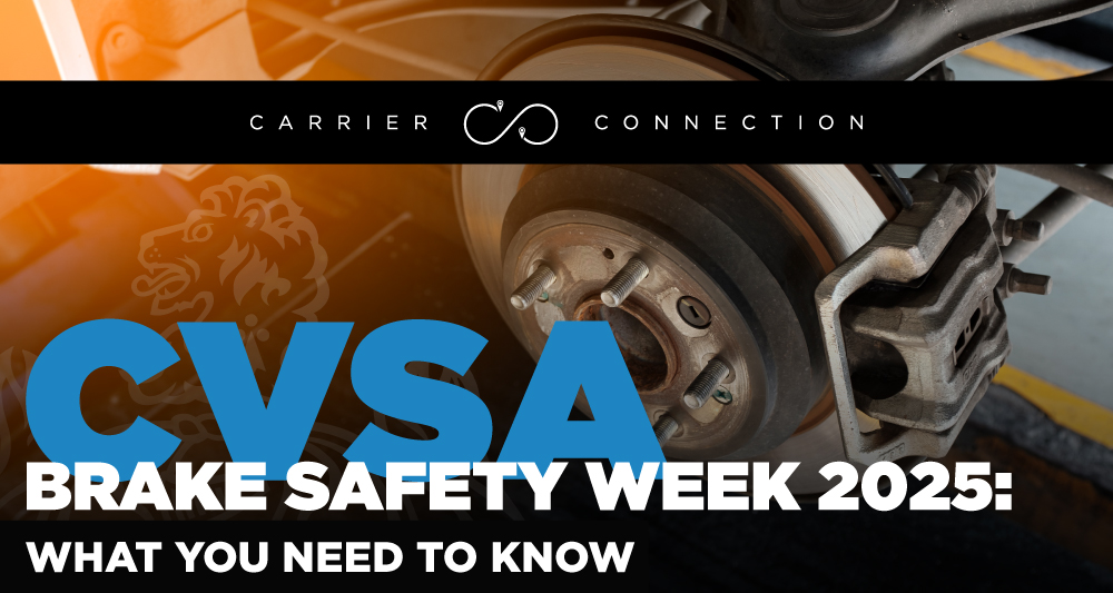The annual CVSA Brake Safety Week is approaching quickly, August 24 – 30. Here’s what you need to know to be prepared.