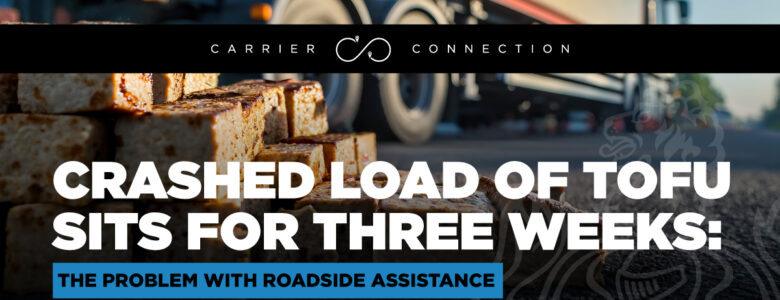 crashed load of tofu