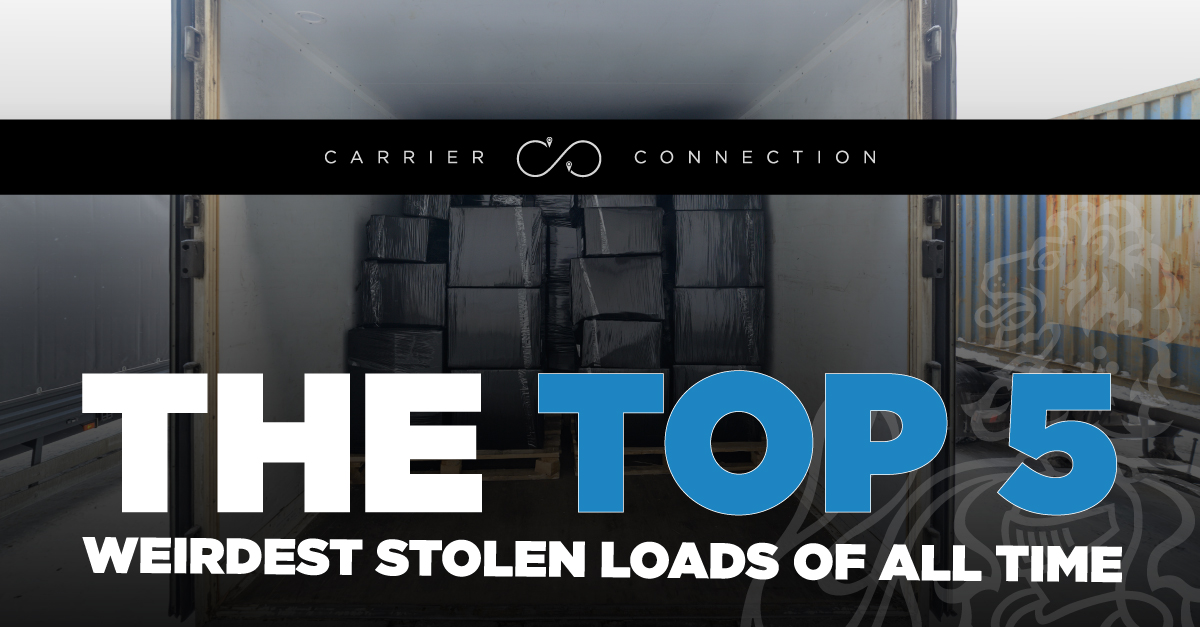weirdest stolen loads