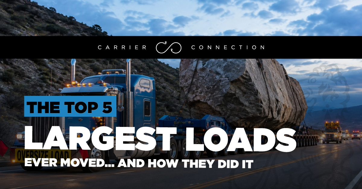the top 5 largest loads