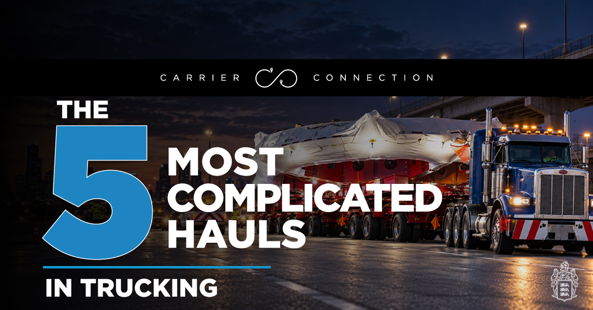 Trucking is often complicated, but when the stakes are 18-ton mirrors and nuclear bombs, an astonishing level of precision is required. Here are the top 5 most complicated hauls in trucking.
